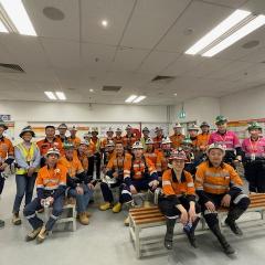 group photo of students at the SGUMMI